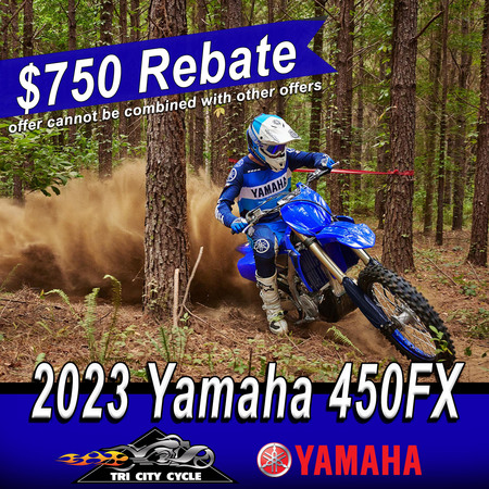 2023 Yamaha 450FX Rebate